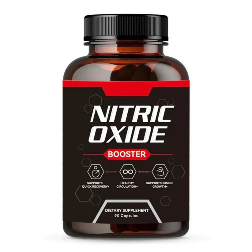 Nitric Oxide Booster para Hombres – Más Energía, Mejor Circulación y Máxima Potencia - 90 capsulas