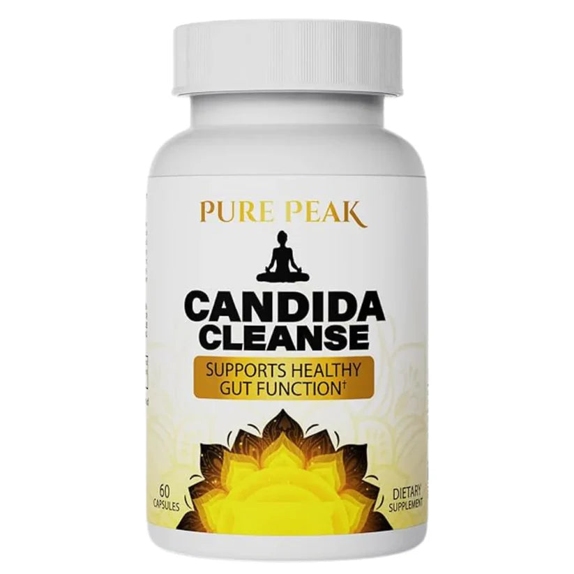 Candida Cleanse para un abdomen más liviano y definido - 60 Capsulas